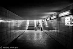 Tunnel unter dem Elbinger Platz in den 70ern